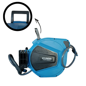 Hyundai 5862 Otomatik Hortum Makarası ve Hortum Seti 1/2'' 25m Duvar Tipi