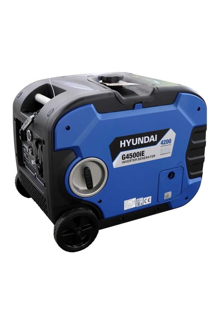 Hyundai G4500IE 4.2 kW Benzinli İnverter Jeneratör Marşlı Uzaktan Kumandalı