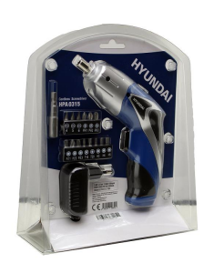 Hyundai HPA0315 Li-ion Akülü Vidalama 3.6V 1.3Ah
