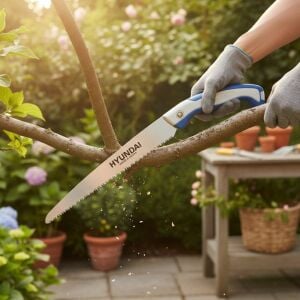 Hyundai HS240 Budama Testeresi | 240 mm İnce Diş – Kauçuk Saplı, Güney Kore Üretimi