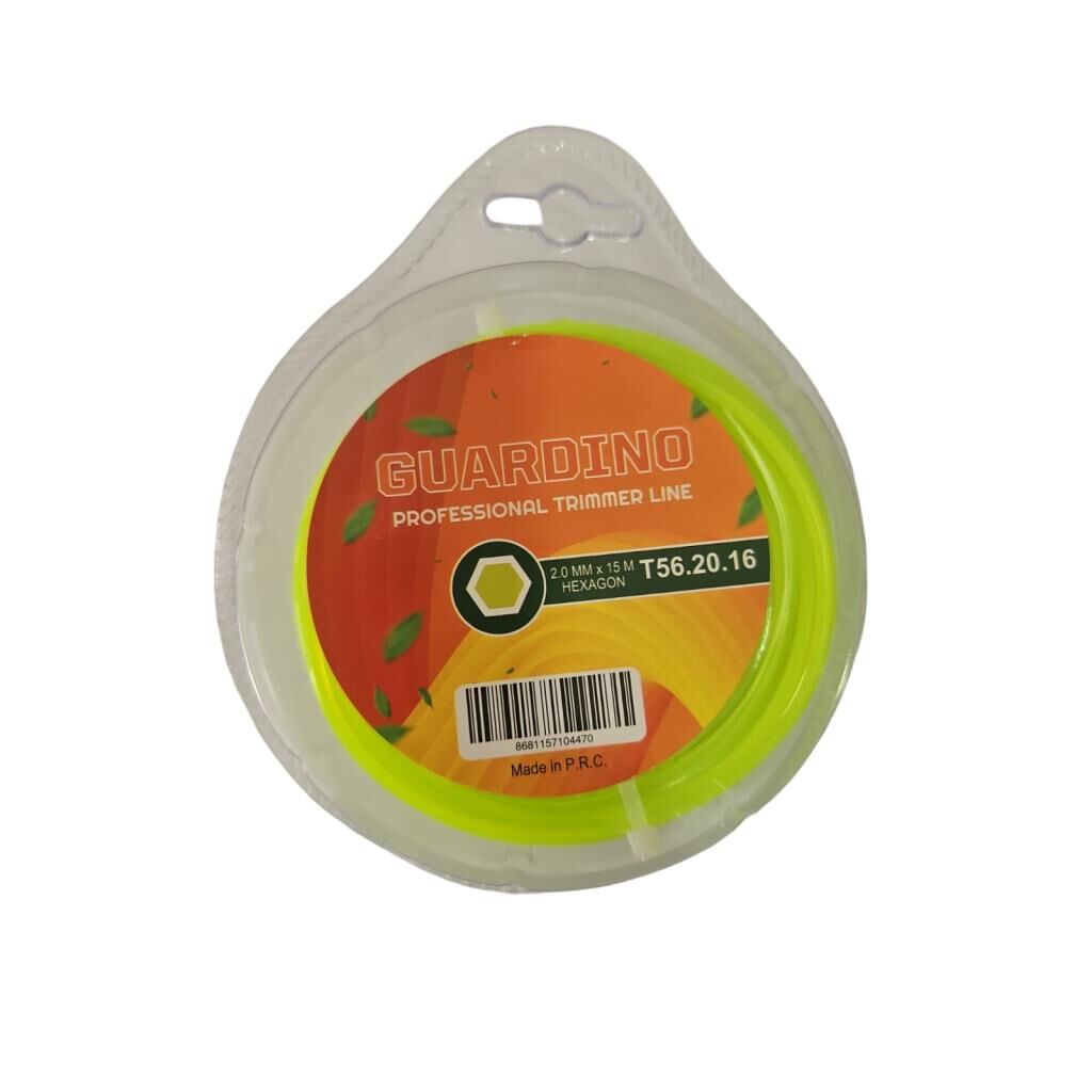 Guardino Kenar Kesme Misina Altı Köşe 2mm 15m Yeşil