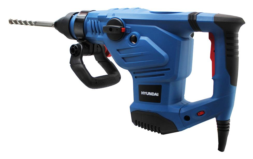 Hyundai BHD5203 Pnömatik Kırıcı Delici 1600W 25J SDS Max Beton Kırma Delme Profesyonel Set
