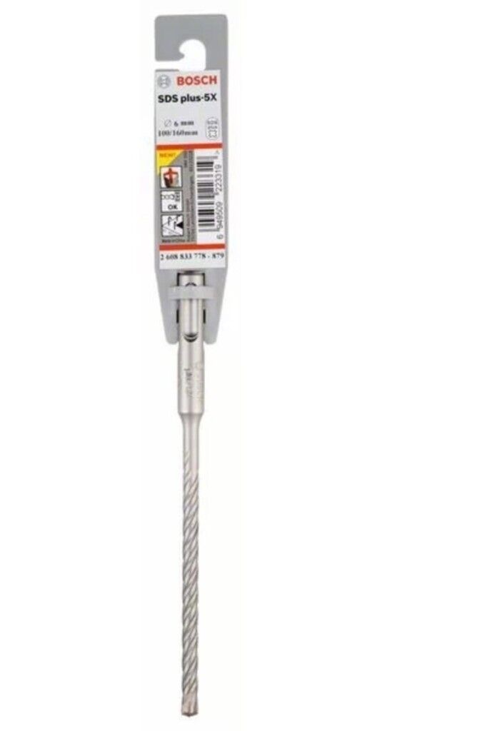 BOSCH SDS-Plus-5X Matkap Ucu – 6 x 110 mm