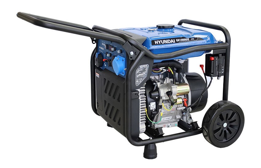 Hyundai GH10000iE Benzinli İnverter Jeneratör – 8,5 kW Marşlı