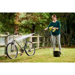 Ryobi RY18PW22A-140 Akülü Basınçlı Yıkama Makinesi 1X4AH 22 Bar