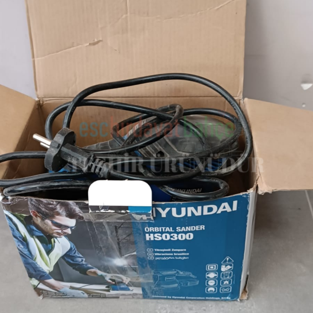 Hyundai HSO300 Eksantrik Zımpara 300W Teşhir Ürünü