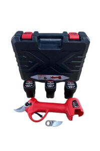 Orac SC32 Akülü Budama Makası 30mm 3 Batarya Yedek Bıçak