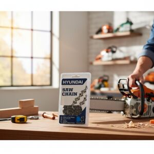 Hyundai Kesik Zincir .325 – 1.3 mm 36 Diş Köşeli Hızlı Kesim Motorlu Testere Zinciri