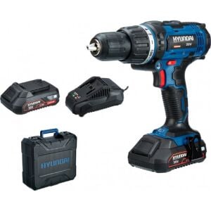Hyundai HPA202D Akülü Darbeli Vidalama 20V – 50 Nm, 2x2Ah Li-Ion Çift Akü