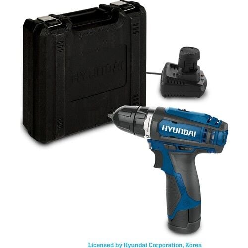 Hyundai HPA1220 12V Li ion Akülü Vidalama Makinası ( Çift Akülü )