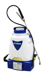 Hyundai GS16E Akülü İlaçlama Pompası – 16 Litre, 12V 8Ah Batarya, 5 Farklı Püskürtme Ucu