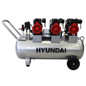 Hyundai HM3100S Sessiz ve Yağsız Hava Kompresörü 6HP 100LT.